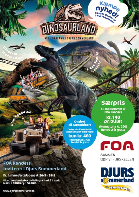 Djurs Sommerland plakat 2022